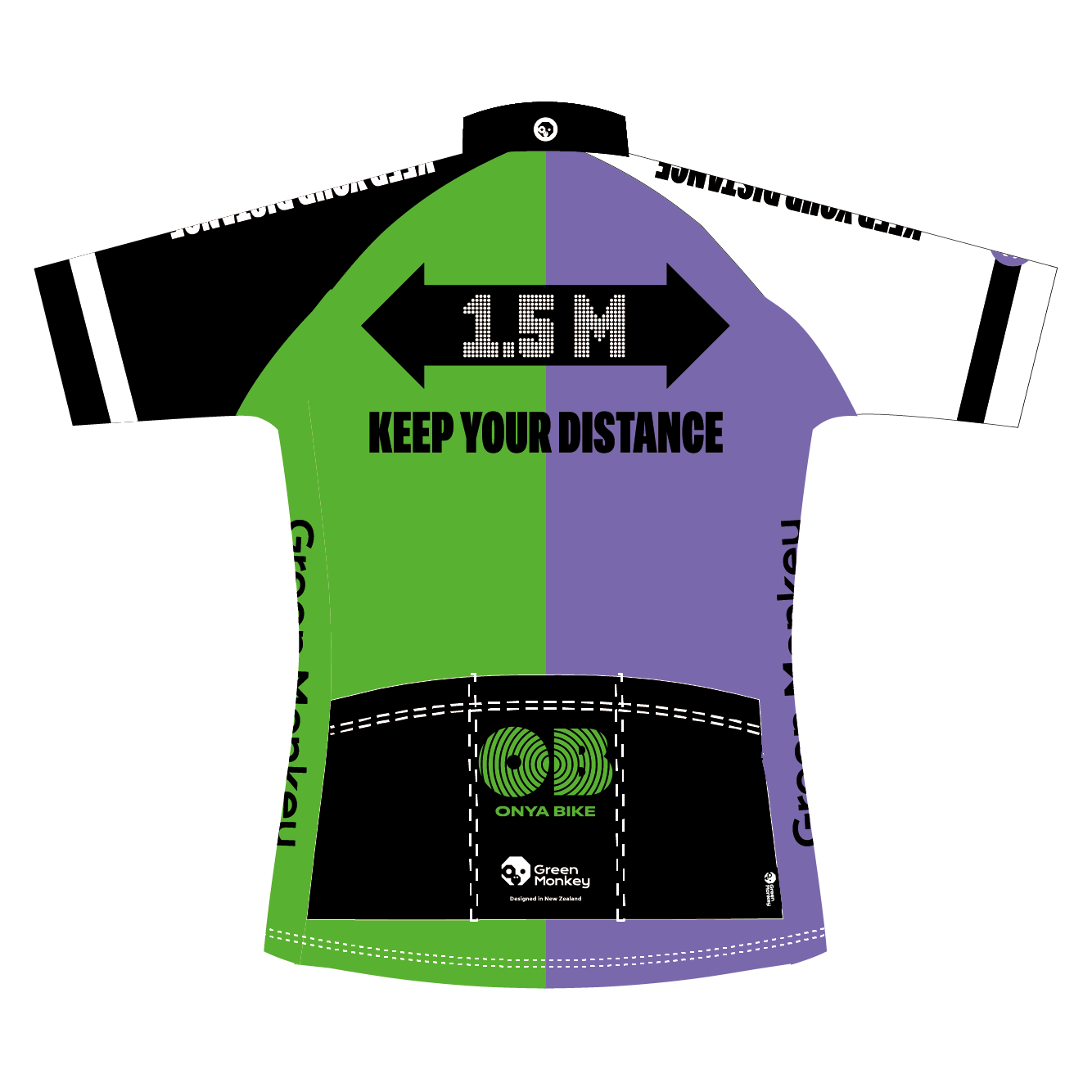 ONYA BIKE Pro Jersey (J08) - High-Performance Cycling Jersey for Men & Women - Perfect for Road Biking, Mountain Biking & Training