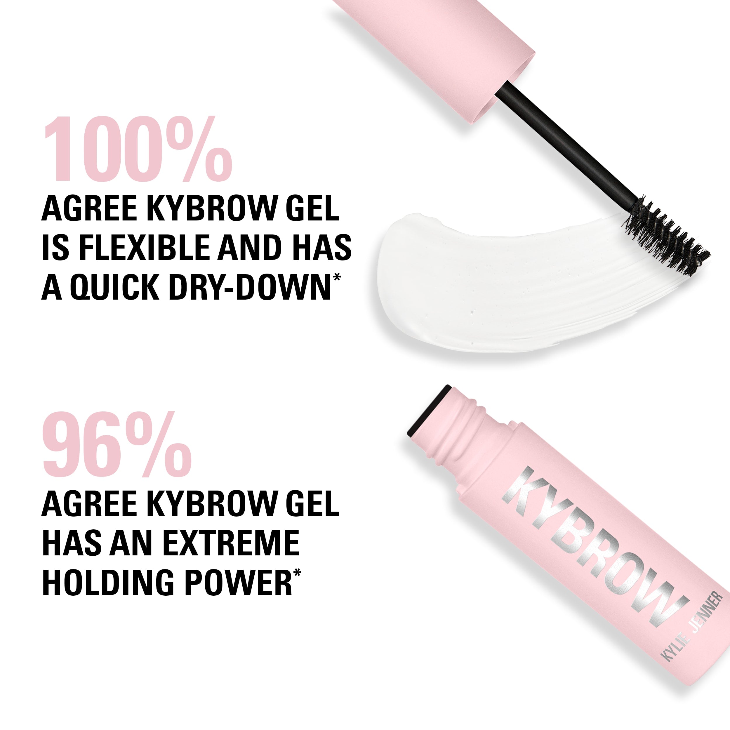 Kybrow Eyebrow Gel - Long Lasting, Waterproof, Natural Look for Perfect Brows - Ideal for Daily Makeup & Special Occasions