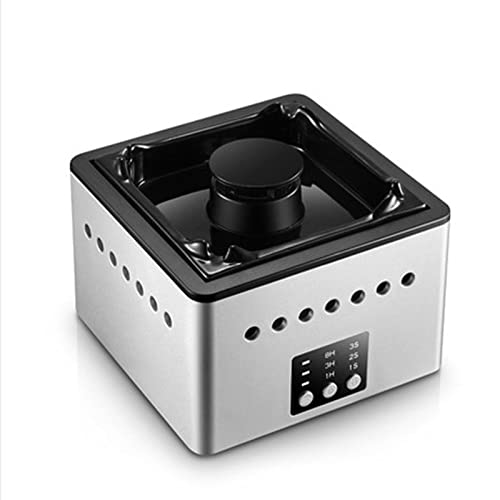 Rechargeable Smokeless Ashtray with Odor Eliminator & LED Battery Indicator - Modern Air Purifier for Home, Office, and Car Use | Perfect for Indoor Smoking Areas and Vehicles