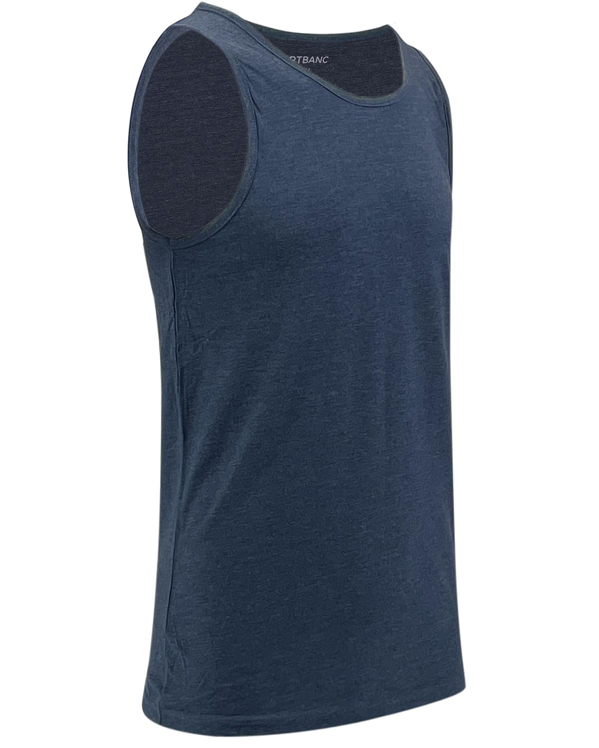 SHIRTBANC Men's Cotton Tank Top - Breathable Workout Shirts for Gym, Running & Beach - Sleeveless Athletic Undershirts for Summer & Casual Wear