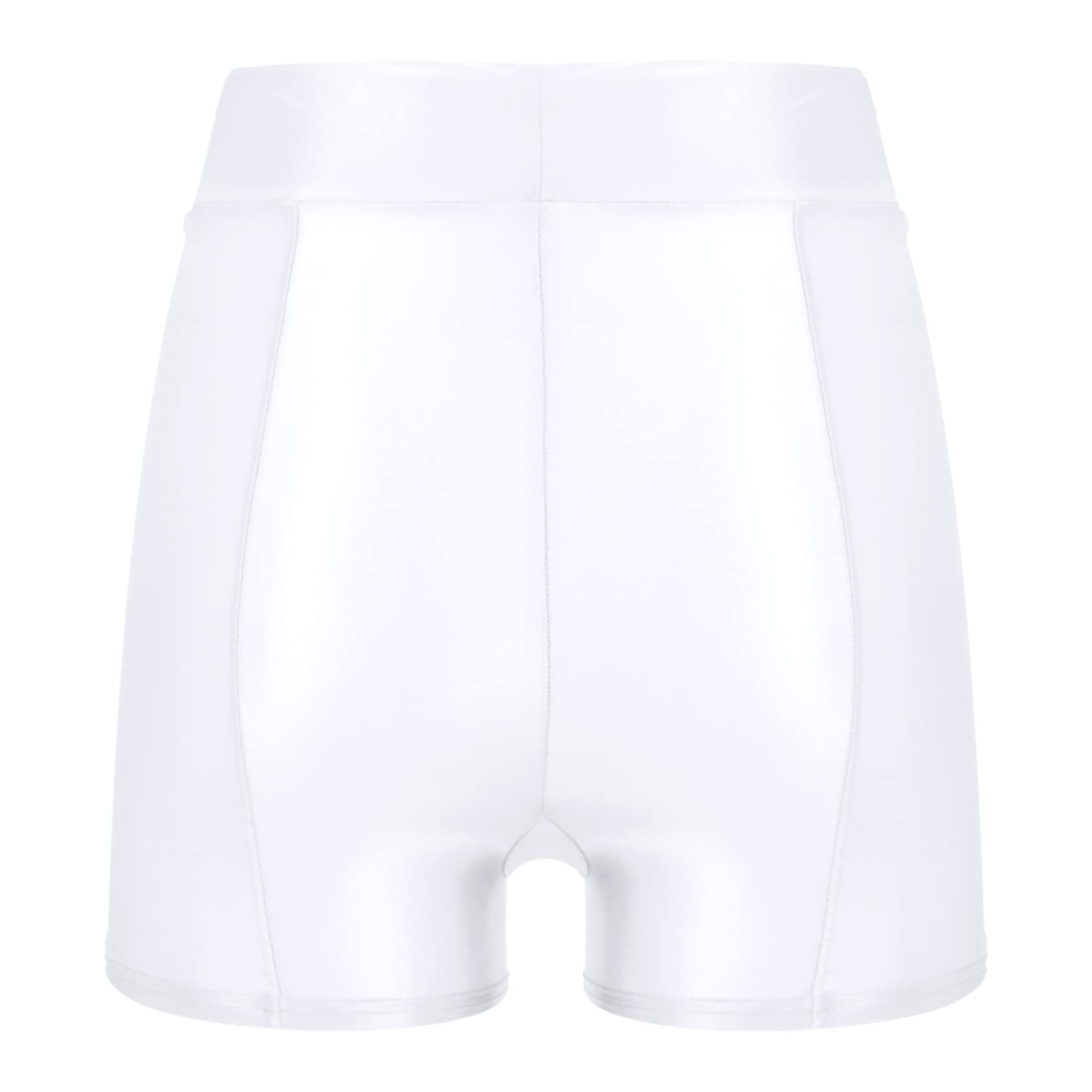 Women's High Waist Stretchy Nylon Biker Shorts - Workout Yoga Running Leggings for Women | Perfect for Gym, Cycling, Yoga & Everyday Wear