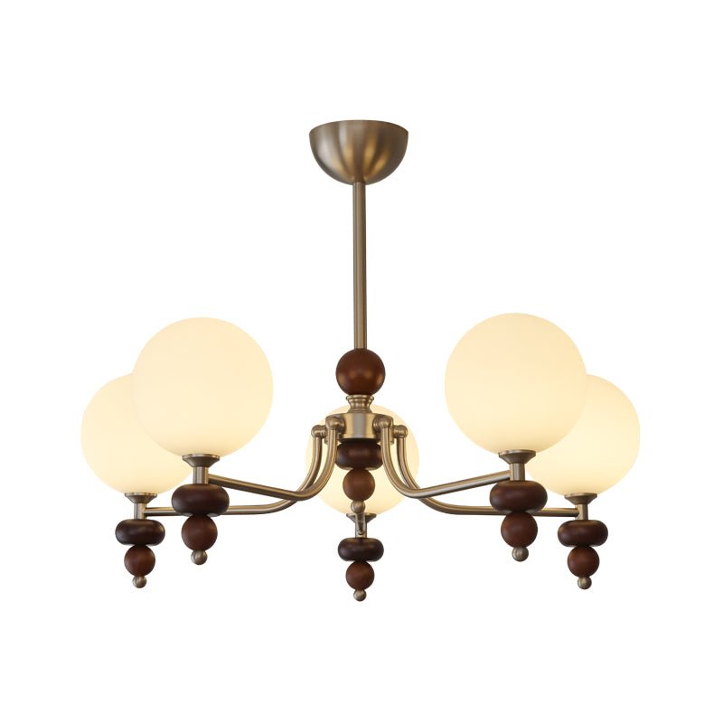 Walnut color & Nickel