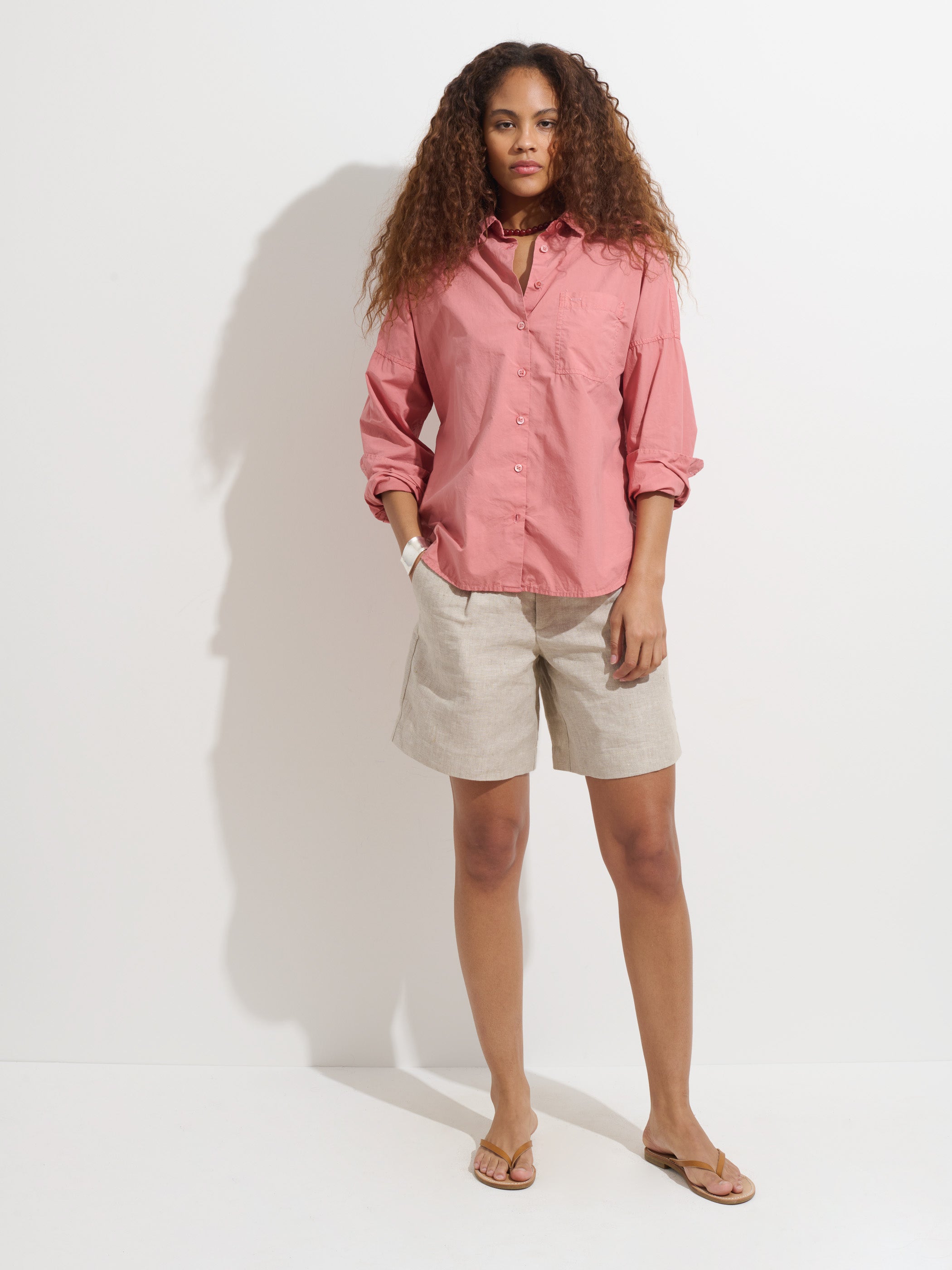 Organic Cotton Jo Shirt - Handmade with Botanical Dyes | Eco-Friendly Women's Casual Wear for Summer Outings & Beach Vacations