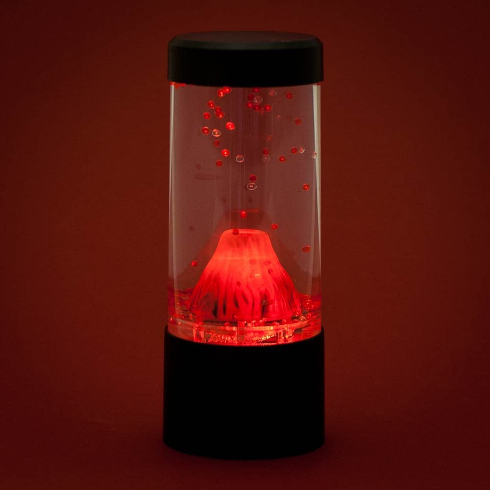 RED5 Battery Powered Volcano Light - Underwater Eruption LED Lamp with Portable Red Glow for Pool, Aquarium & Night Light Decor | Perfect for Parties, Halloween & Outdoor Decorations