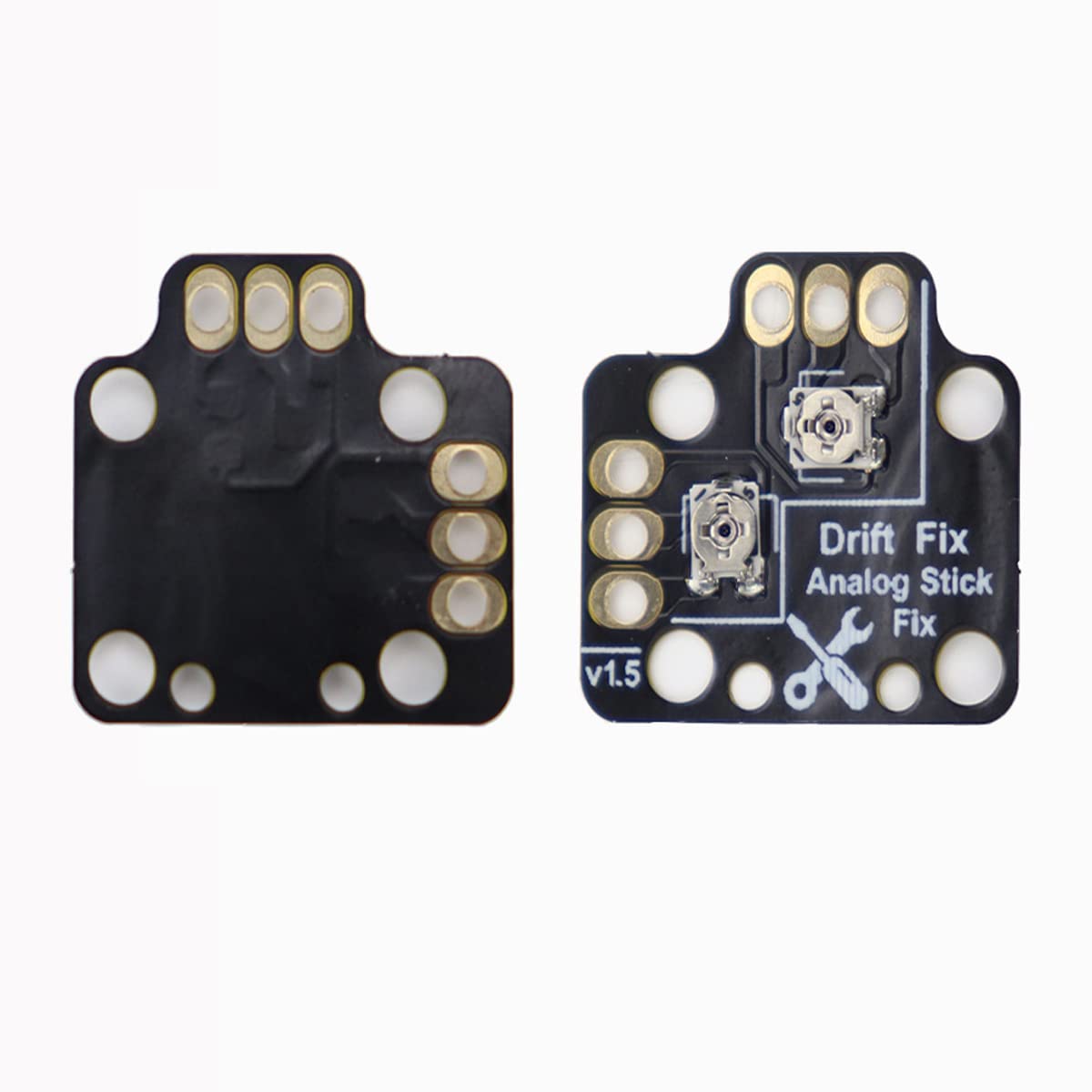 ARMADIO LR Analog Stick Drift Replacement Kit for PS5 Controller - Compatible with PlayStation 5 Joystick Repair & Calibration Module - Fix Sticky/Drifting Issues for Gaming, FPS & Racing Games