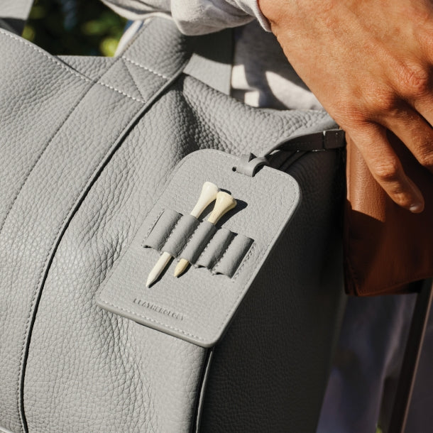 Premium Golf Bag Tee Holder - Navy Blue | Durable Golf Accessory for Tee Storage | Perfect for Golfers, Driving Range & Course Play