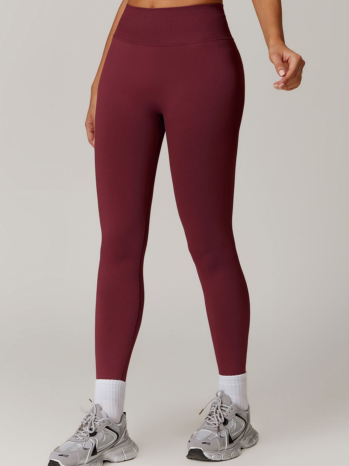 ZASUWA Women's High Waisted Seamless Scrunch Butt Lifting Leggings - Perfect for Yoga, Gym Workouts & Everyday Wear