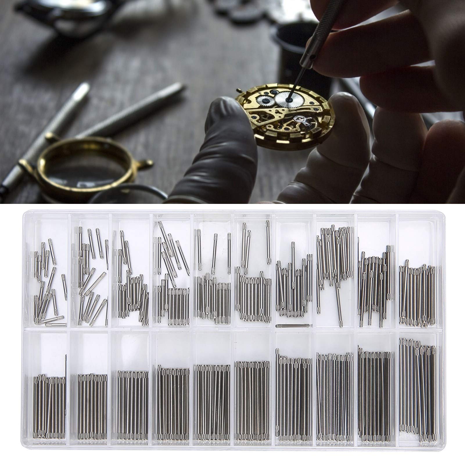1.0mm Watch Pins - 8-27mm Bracelet Repair Tool for Watch Accessories & DIY Fixing