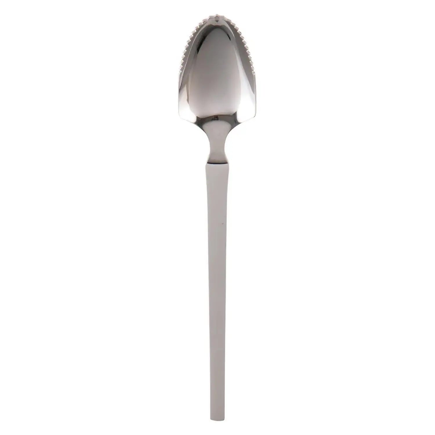 Premium Stainless Steel Grapefruit Spoon - Serrated Edge for Easy Cutting - Ergonomic Handle - Dishwasher Safe - Perfect for Breakfast, Fruit Salad & Healthy Snacking