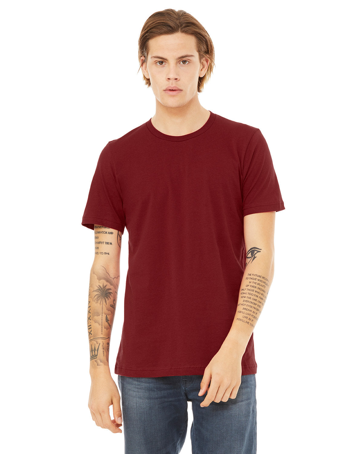 Bella + Canvas 3001C Unisex Jersey T-Shirt - Soft Cotton Crew Neck Tee for Men & Women | Perfect for Casual Wear, Screen Printing & Everyday Comfort
