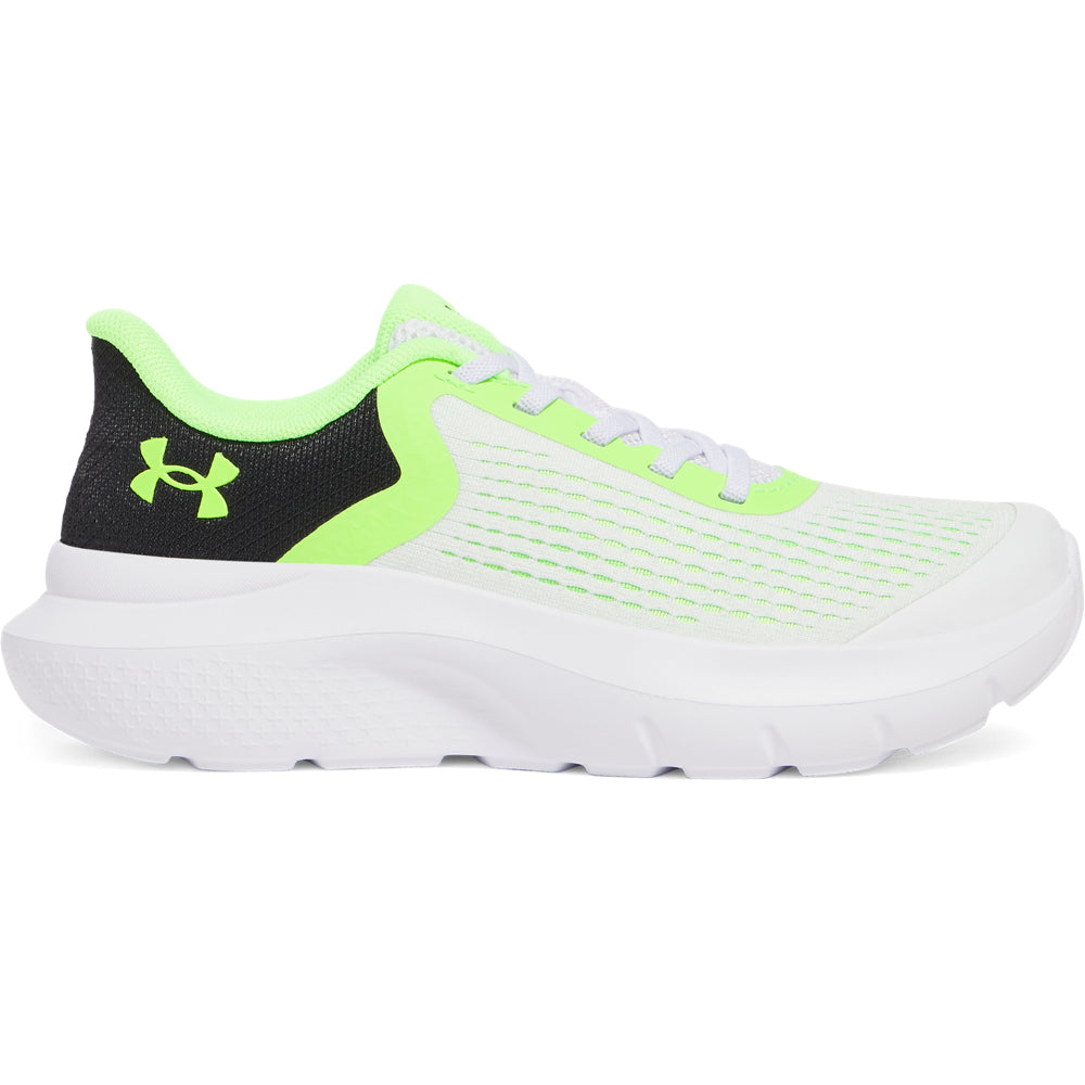 100 - WHITE/HYPER GREEN