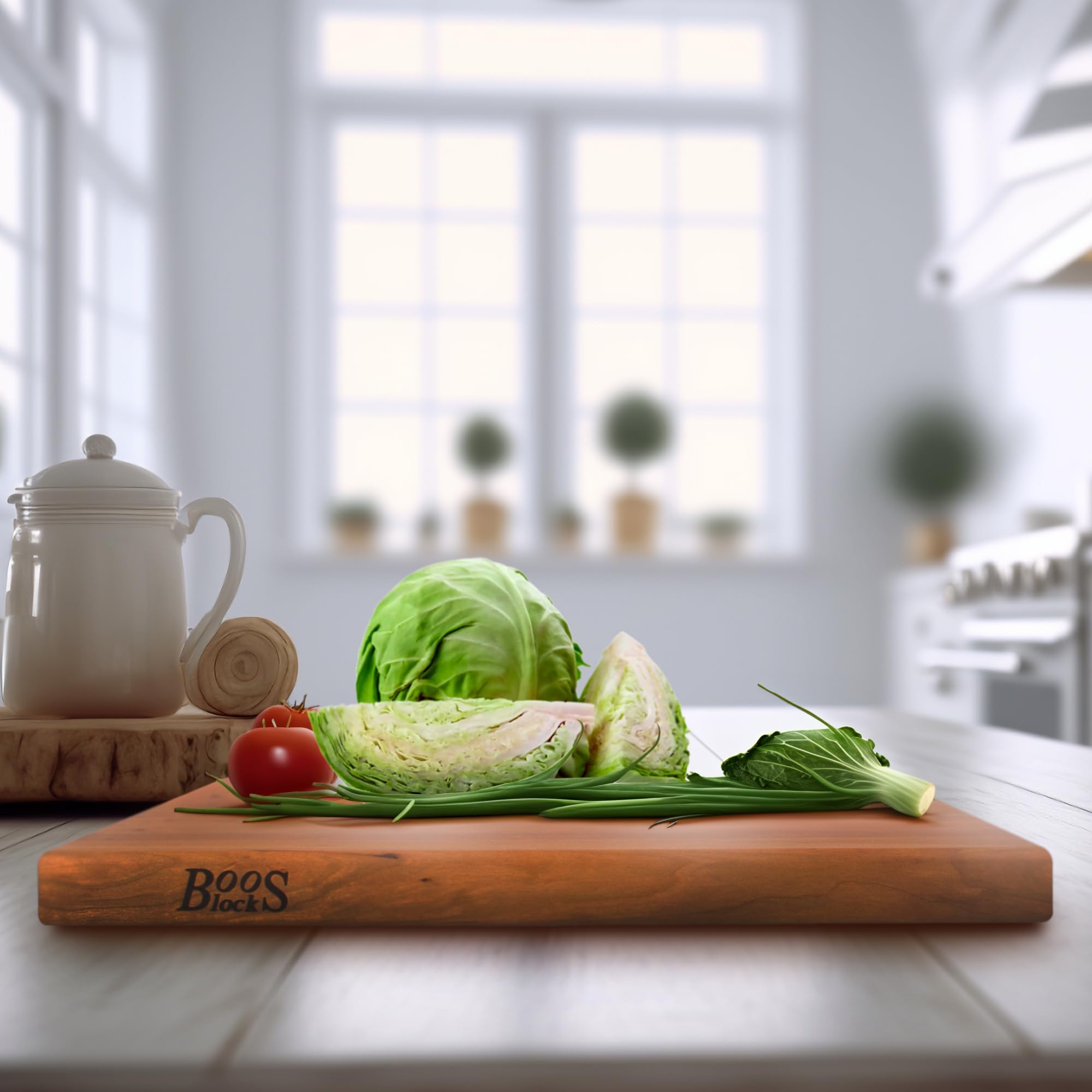 John Boos Block Large Reversible Wood Cutting Board with Oil Finish - 20