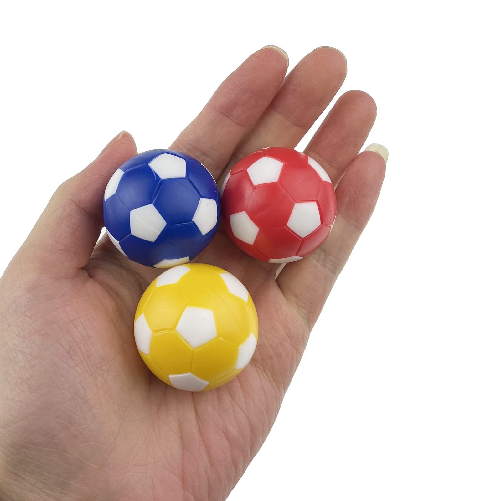 12/36 Pack 36mm Foosball Balls - Professional Table Football/Soccer Replacement Balls with Storage Bag - Perfect for Game Rooms, Bars, and Home Entertainment