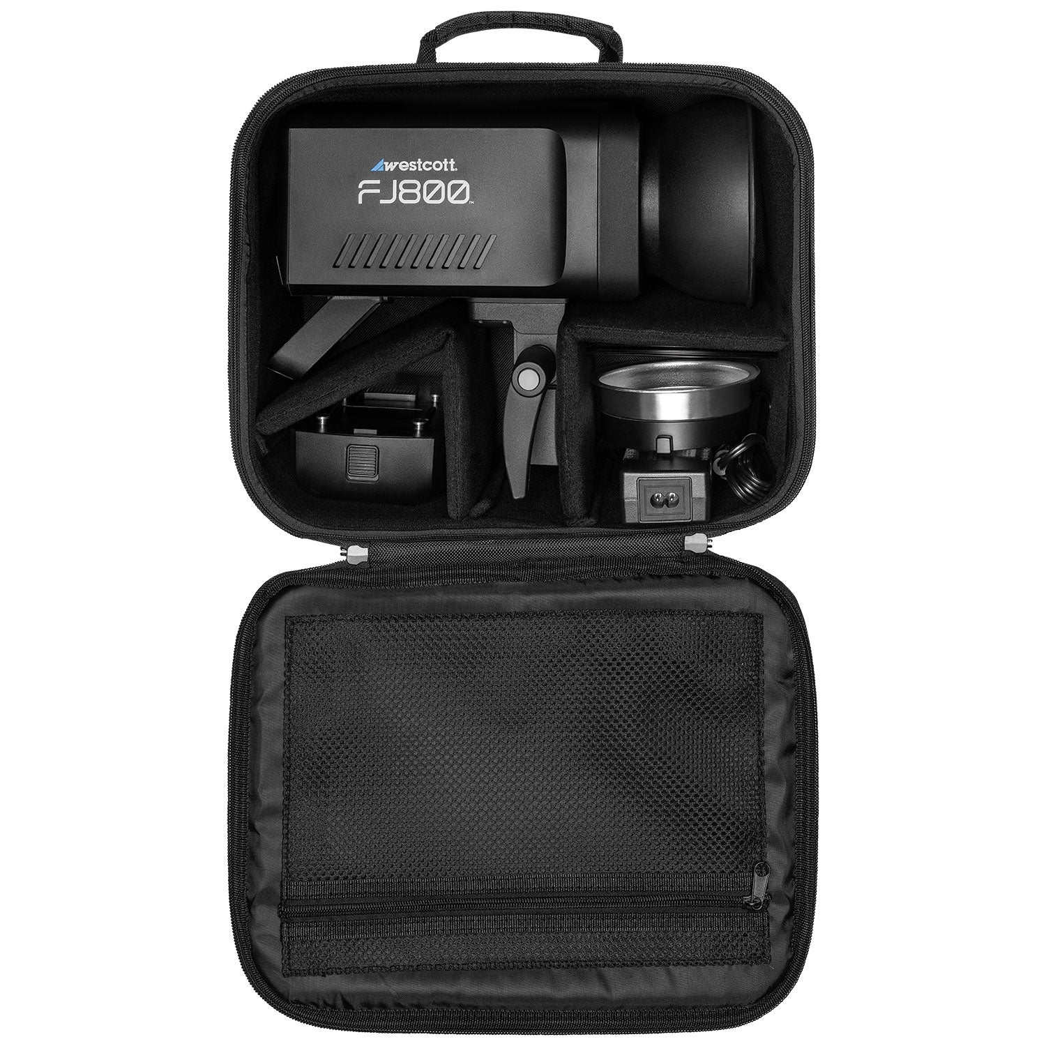 FJ800 Professional Touchscreen Strobe Light with AC/DC Battery - 800Ws Studio Flash for Photography, Videography & Events
