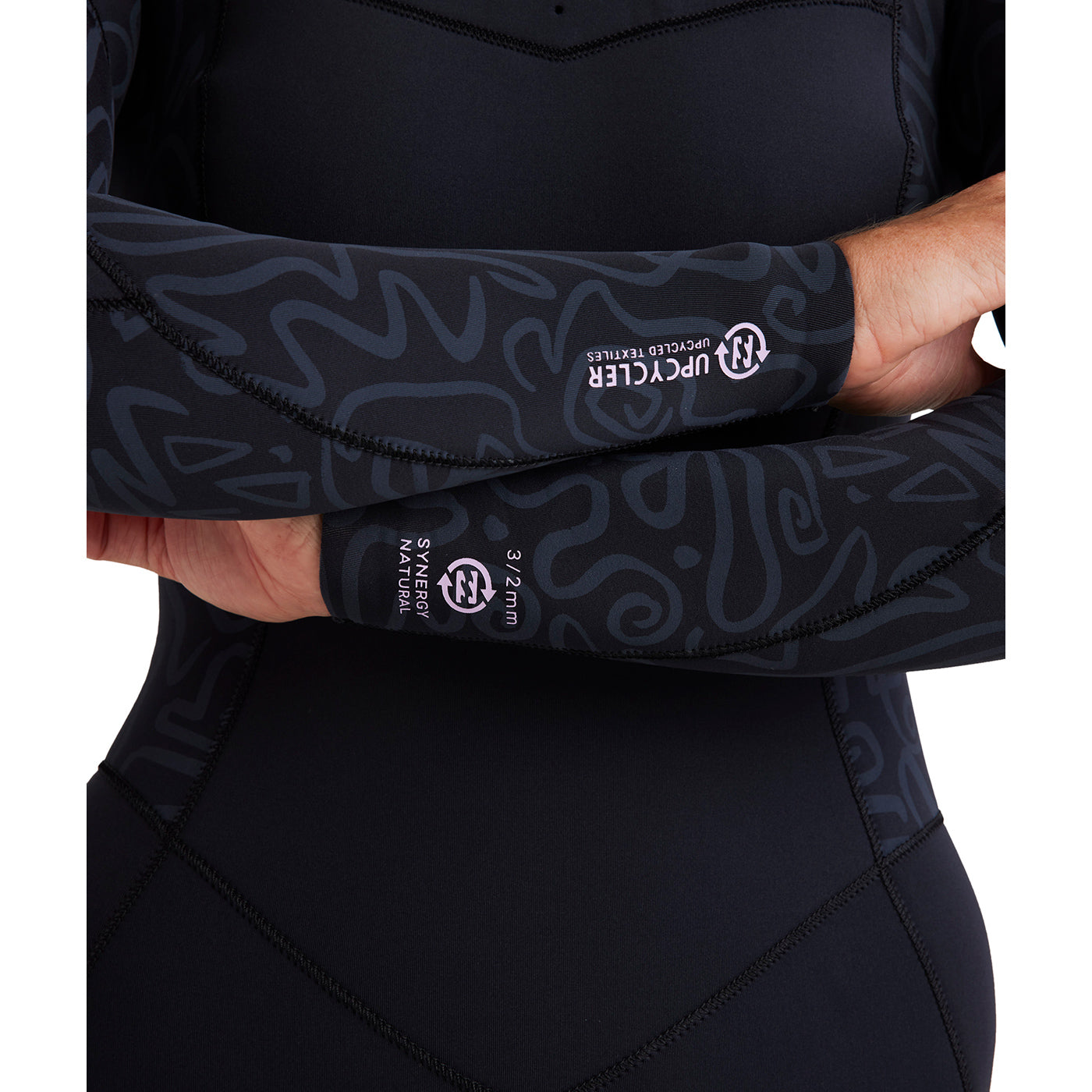 Billabong Women's Synergy 3/2mm CZ Steamer Wetsuit - Full Body Neoprene Surfing Suit for Cold Water Surfing, Diving & Water Sports