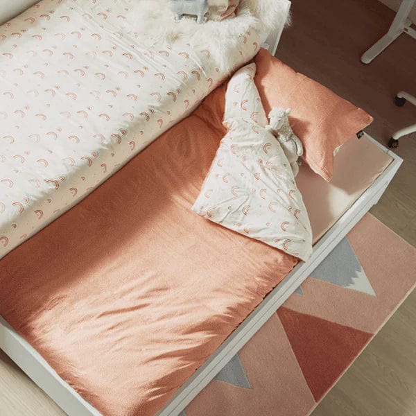 Space-Saving Cabin Bed with Pull-Out Guest Bed & Storage Drawer - Perfect for Kids Rooms, Guest Rooms & Small Apartments