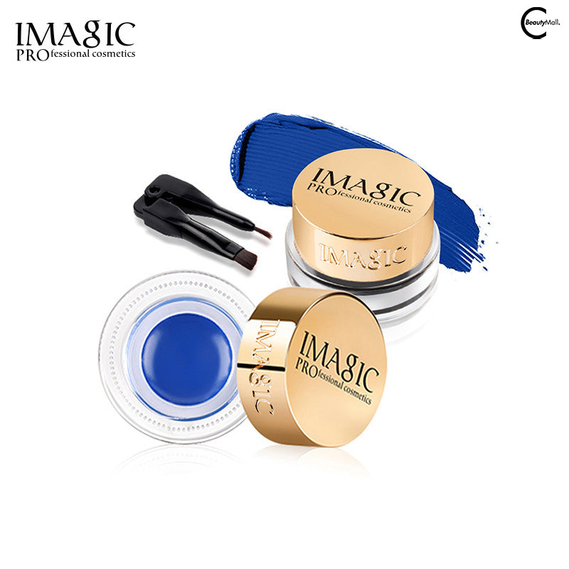 IMAGIC Waterproof Long Lasting Gel Eyeliner - Smudge Proof & Vegan - Perfect for Winged Liner & Everyday Makeup Looks