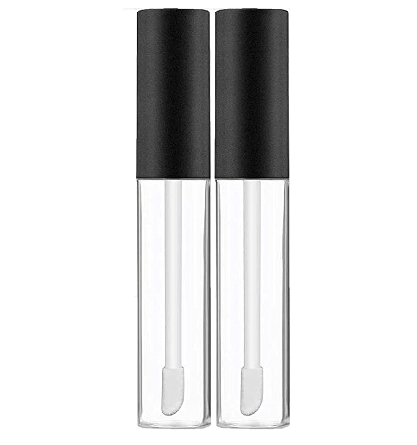 Refillable 10ml Empty Lip Gloss Tubes - Unbreakable Plastic Travel Lip Gloss Containers for Girls (Pack of 2) | DIY Lip Care & Cosmetic Bottles | Perfect for Makeup Kits, Travel Essentials & Beauty Storage