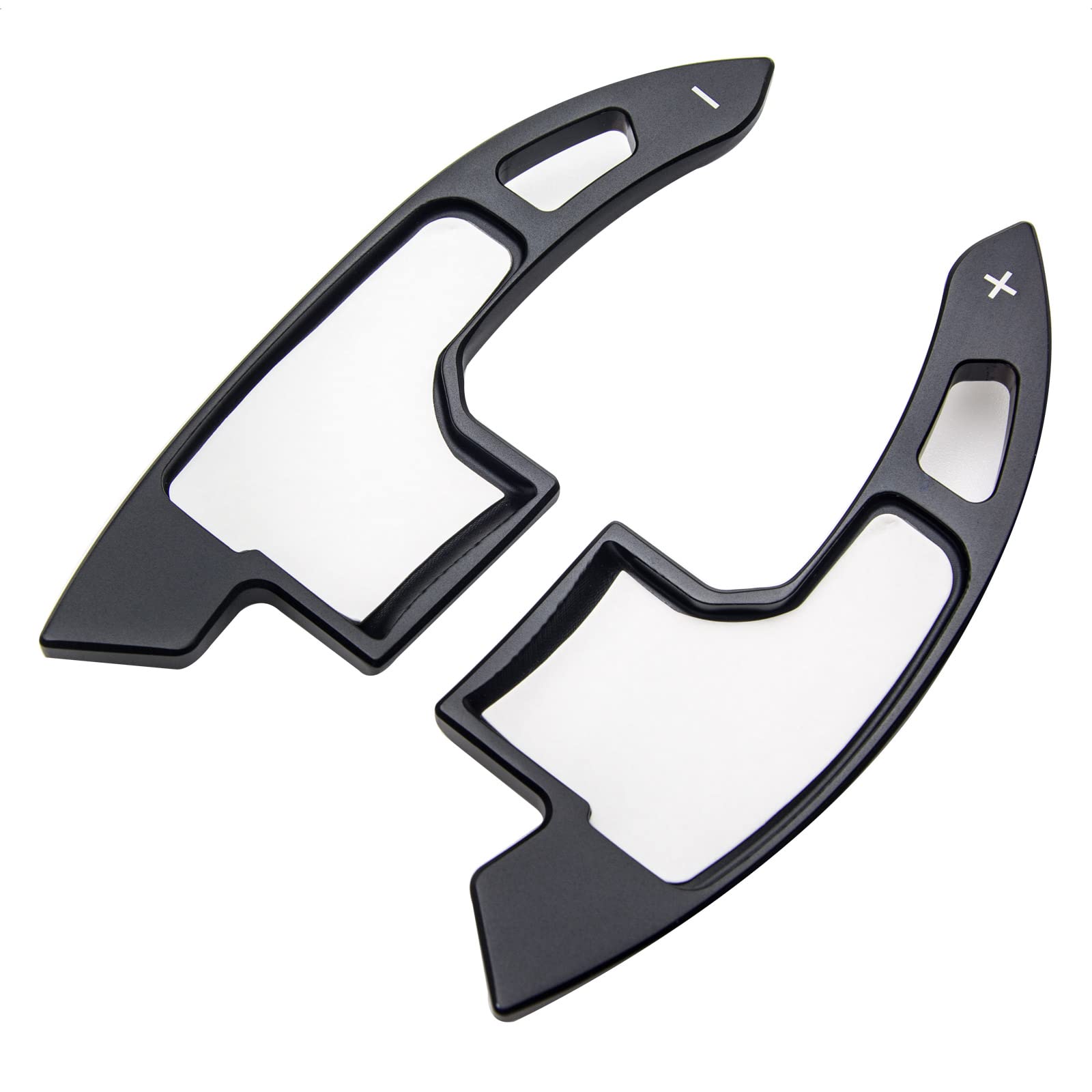 Aluminum Alloy Steering Wheel Paddle Shifter for Ford Mustang 2015-2021 - Black Car Upgrade