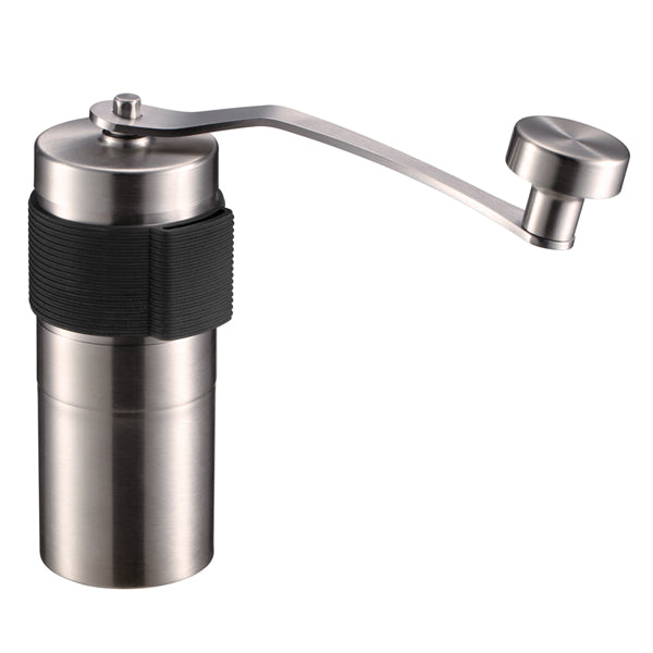 Premium Ten Mile Manual Coffee Grinder - Portable Hand Crank Burr Mill for Espresso, French Press & Travel - Perfect for Camping, Home & Office Use