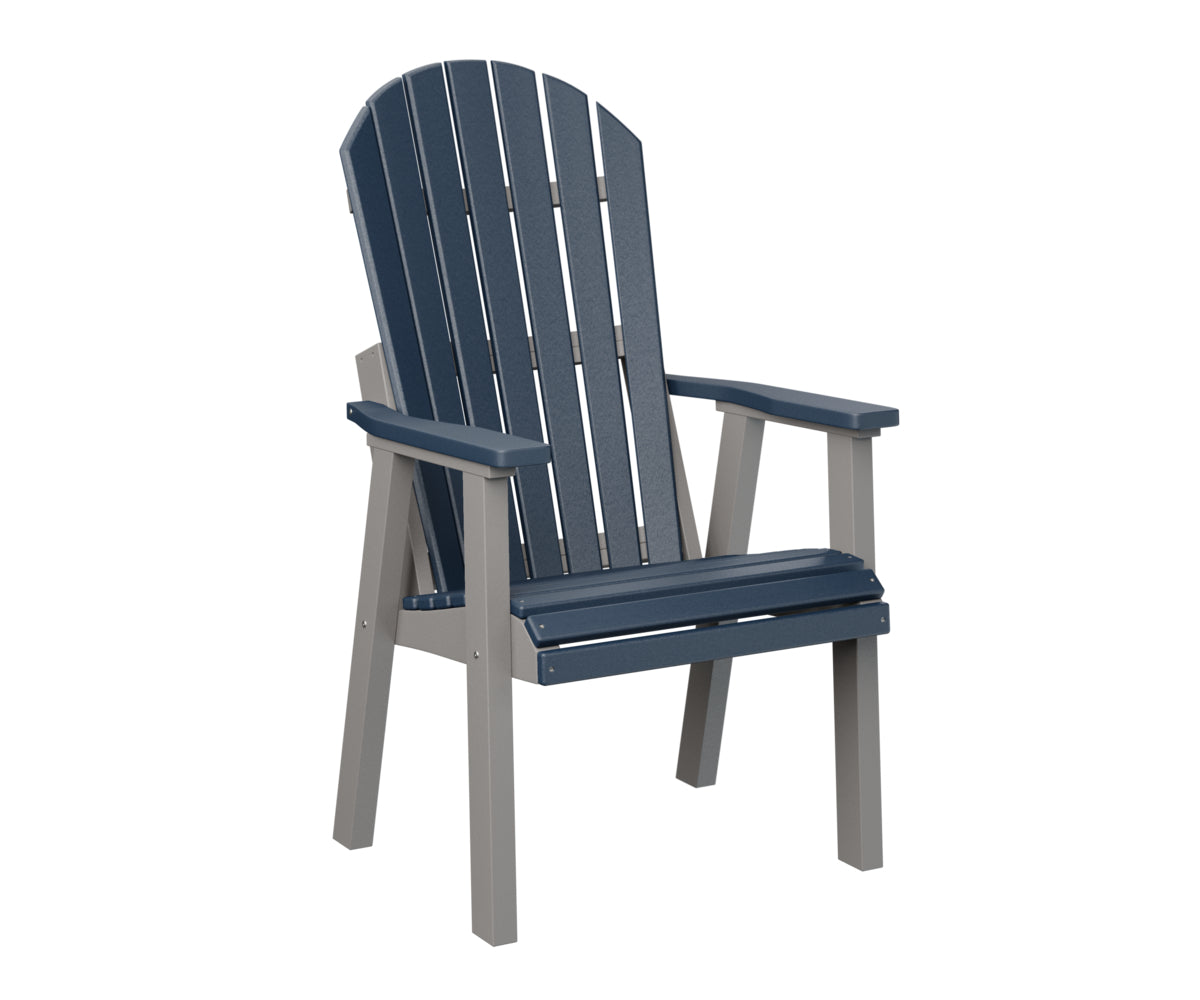 Navy Blue on Light Gray