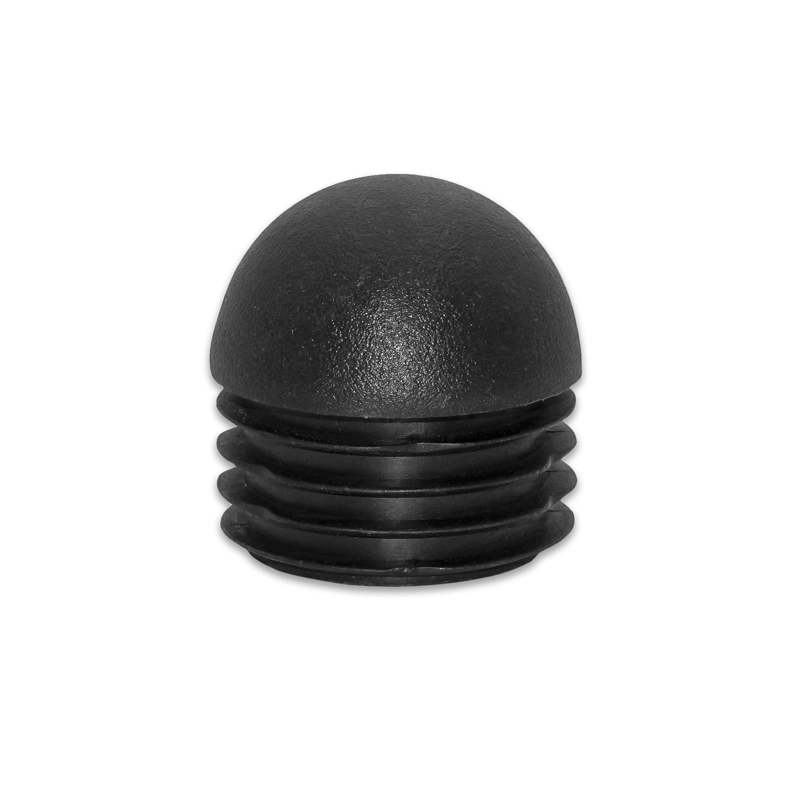 Flyshop 16-Pack Black Plastic End Caps for Furniture - 2-3/8