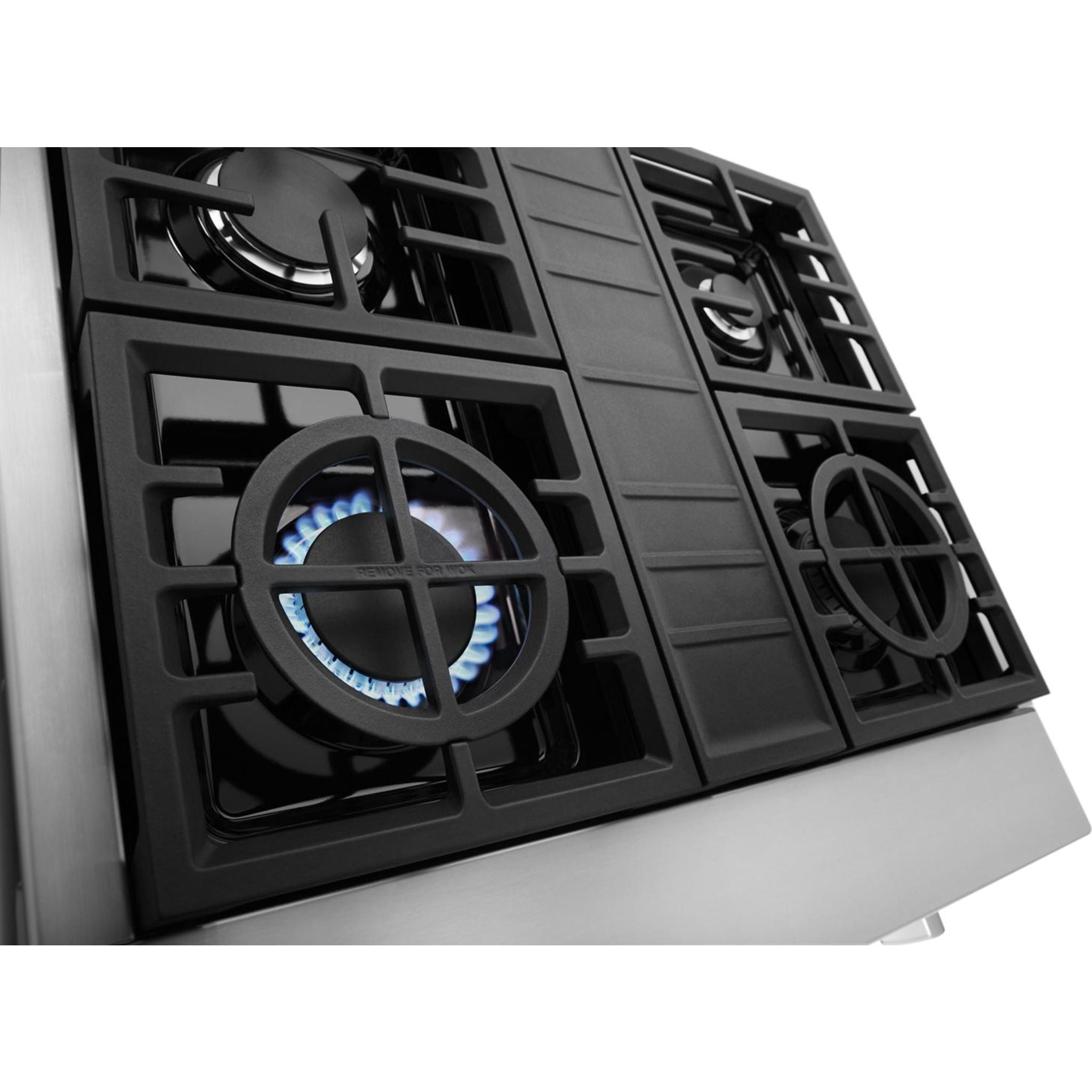 KitchenAid 30 Inch 5-Burner Gas Cooktop (Model KCGC500JSS) - Stainless Steel Professional Range for Home Kitchen Cooking, Grilling & Entertaining