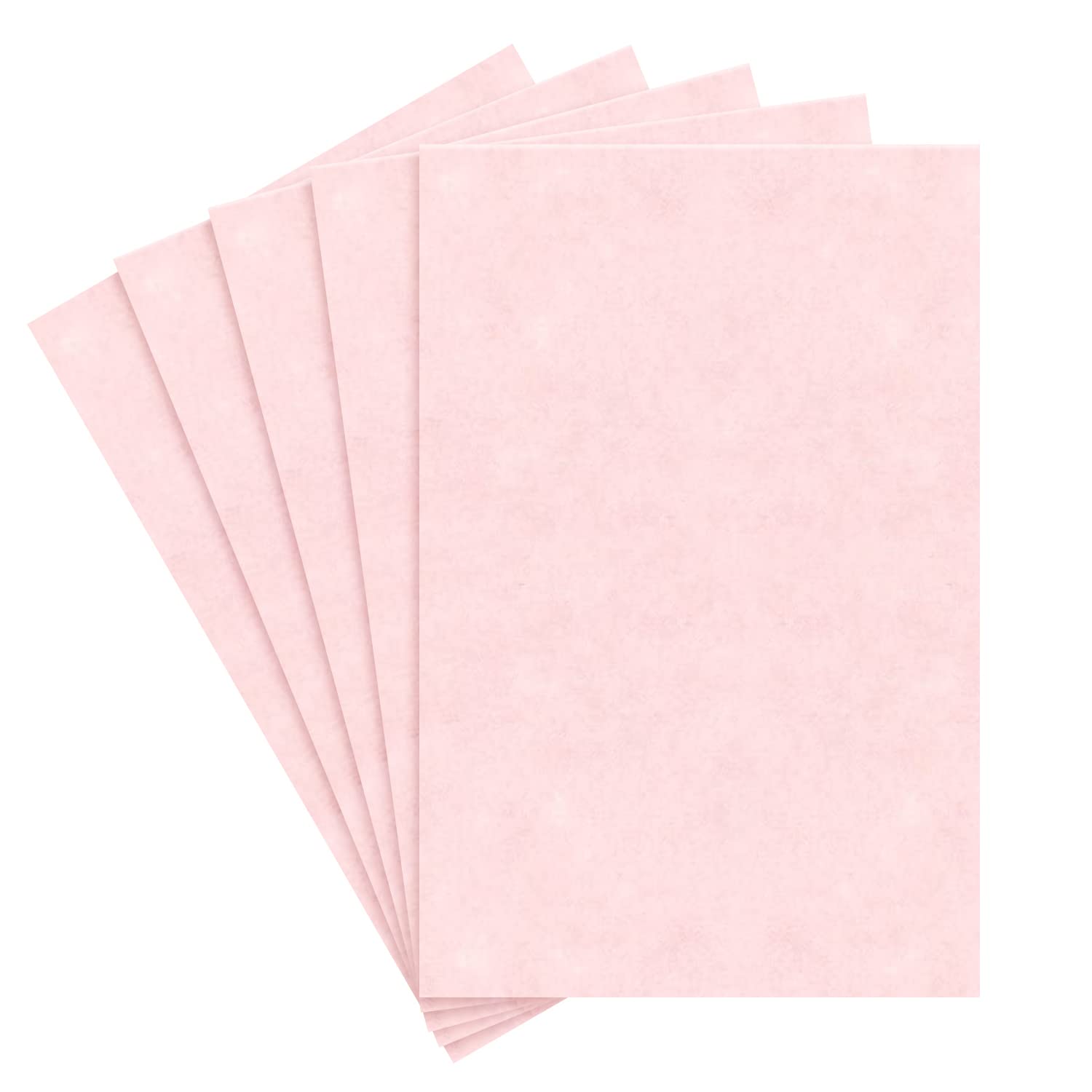 23 x 35 Inch Large Pink Parchment Cardstock Paper - 67lb Vellum Bristol for Posters, Bulletins, Certificates, Menus, Invitations - Premium Quality 5 Sheets Pack - Perfect for Wedding Stationery, School Projects & Office Decorations