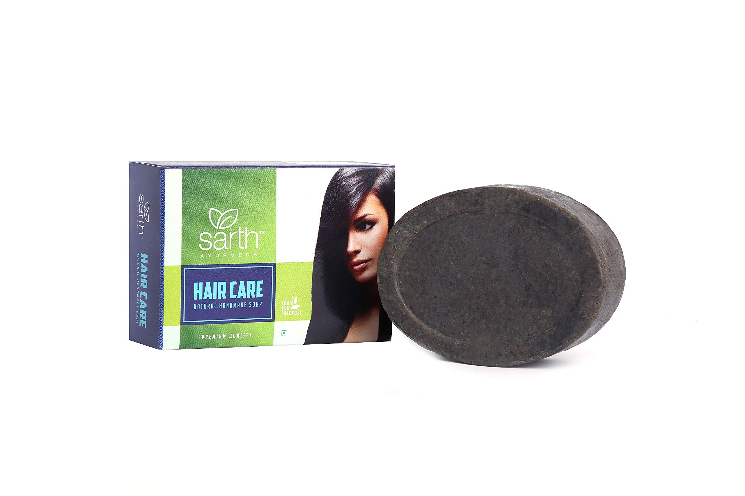 Organic Ayurvedic Shikakai Amla Reetha Coconut Oil Shampoo Bar - 4 x 100g Herbal Hair Wash Soap for Dry, Damaged Hair | Natural Cleansing & Nourishing | Eco-Friendly Bath & Travel Use