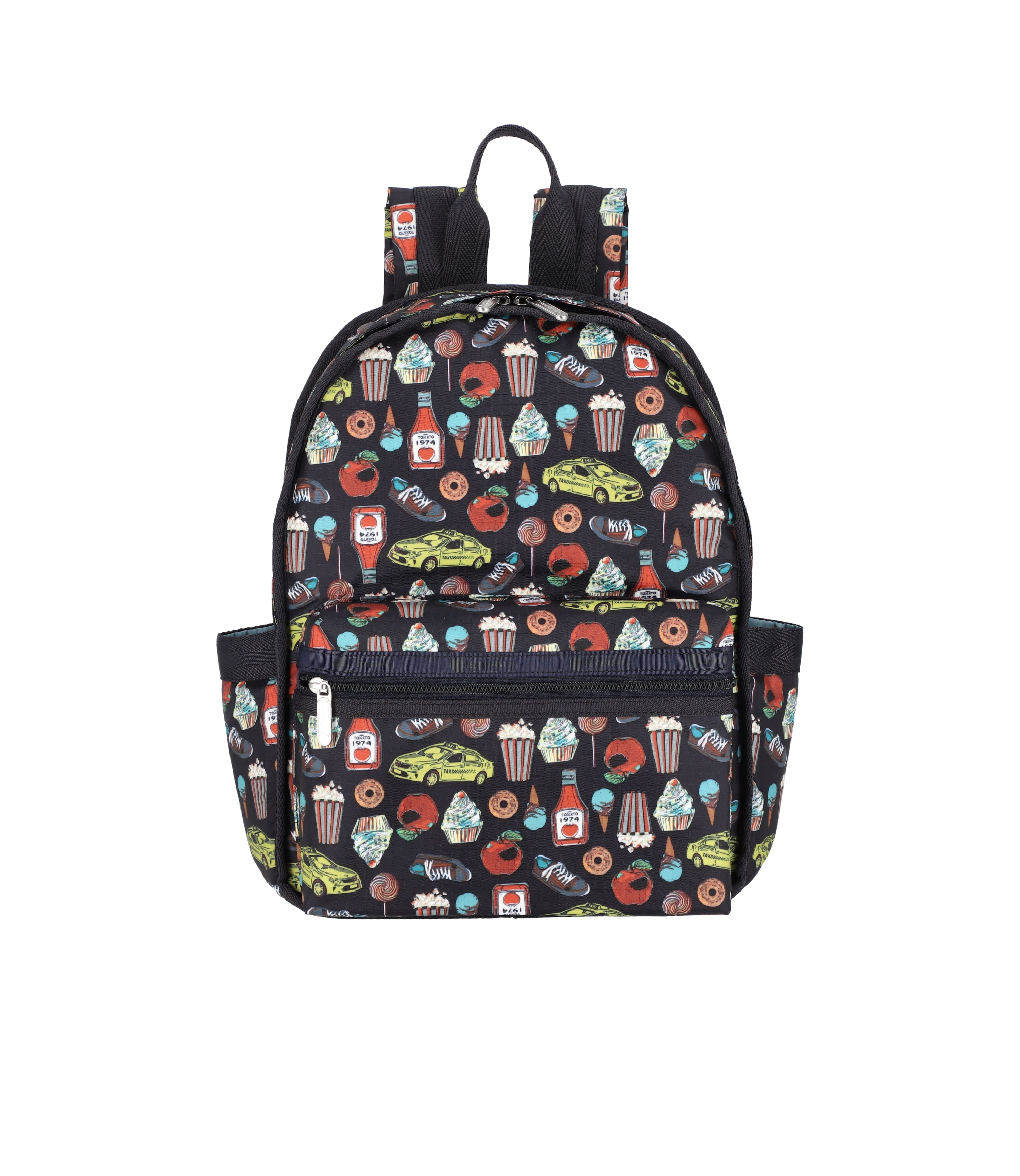 Route Small Backpack - Lightweight Travel Daypack for Hiking, School & Commuting - Water-Resistant Compact Backpack for Men & Women