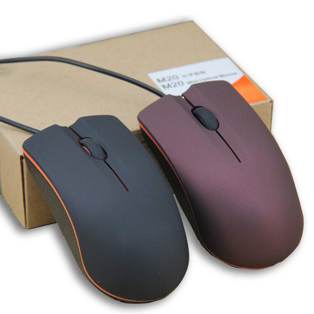 GSZFSM001 USB Wired Gaming Mouse - 1200 DPI Optical Gaming Mouse with 130cm Cable, Portable Frosted Surface for PC/Laptop Gamers | Perfect for FPS, MOBA & Office Work
