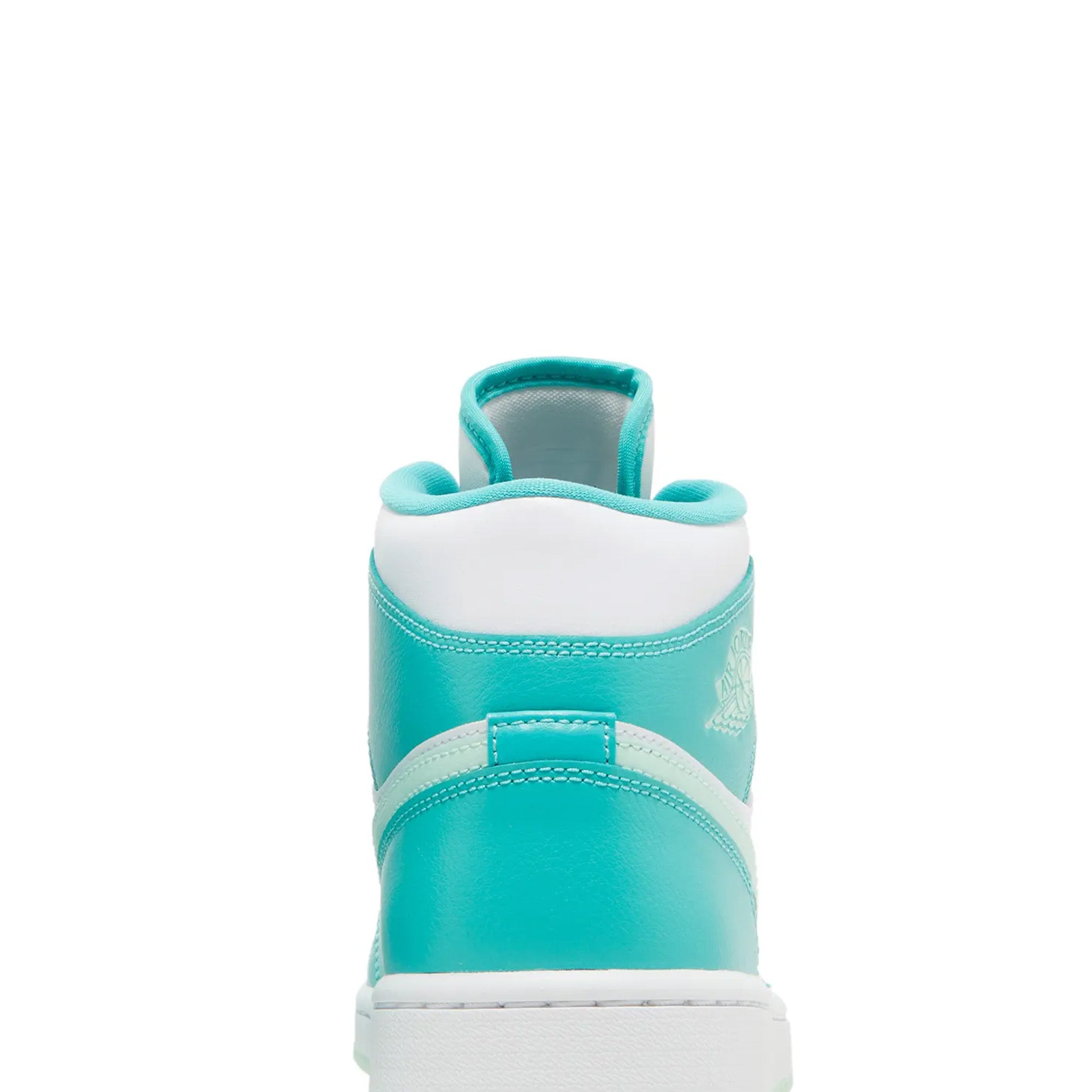 Air Jordan 1 Mid 'Washed Teal' Women's Basketball Shoes (2022) - Comfortable Sneakers for Casual Wear, Street Fashion & Sports