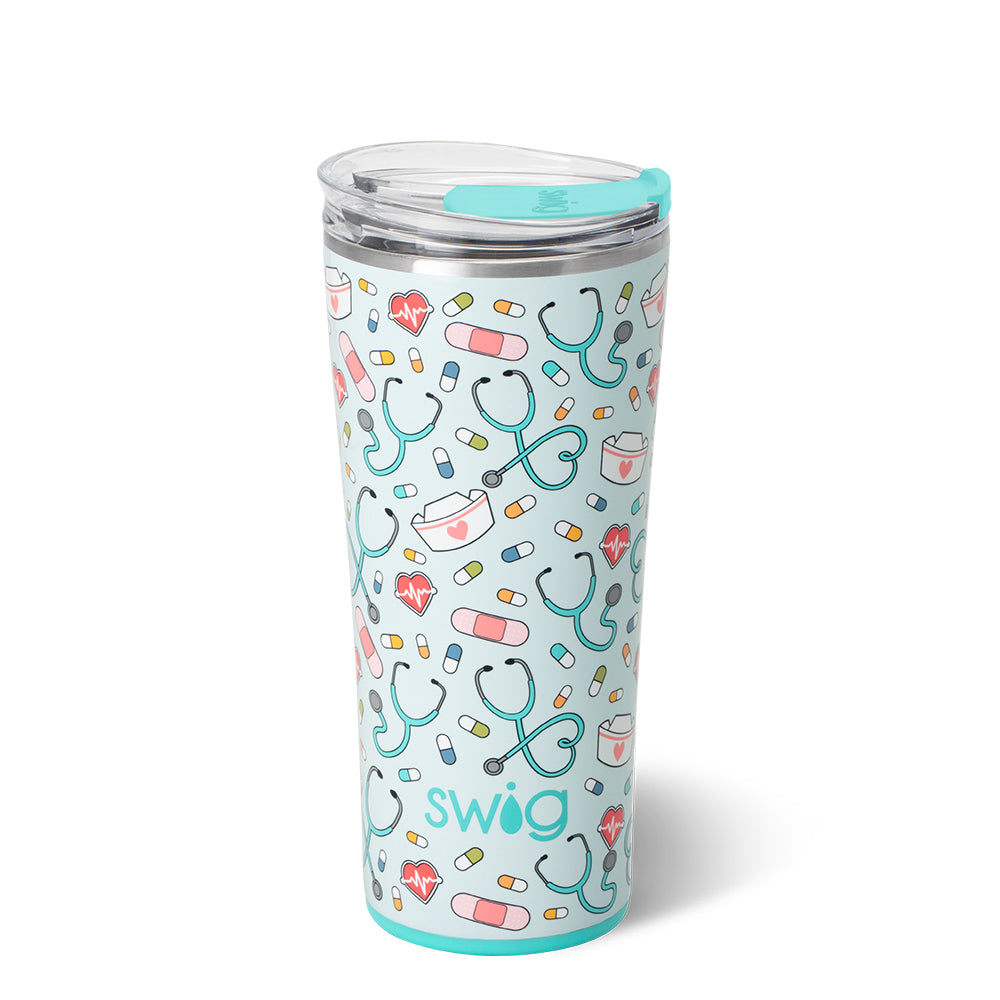 Scrub Life 22oz Insulated Tumbler - Stainless Steel Vacuum Cup for Nurses, Doctors & Healthcare Workers - Keeps Drinks Hot/Cold for Hours - Perfect for Shifts, Hospitals & Clinics