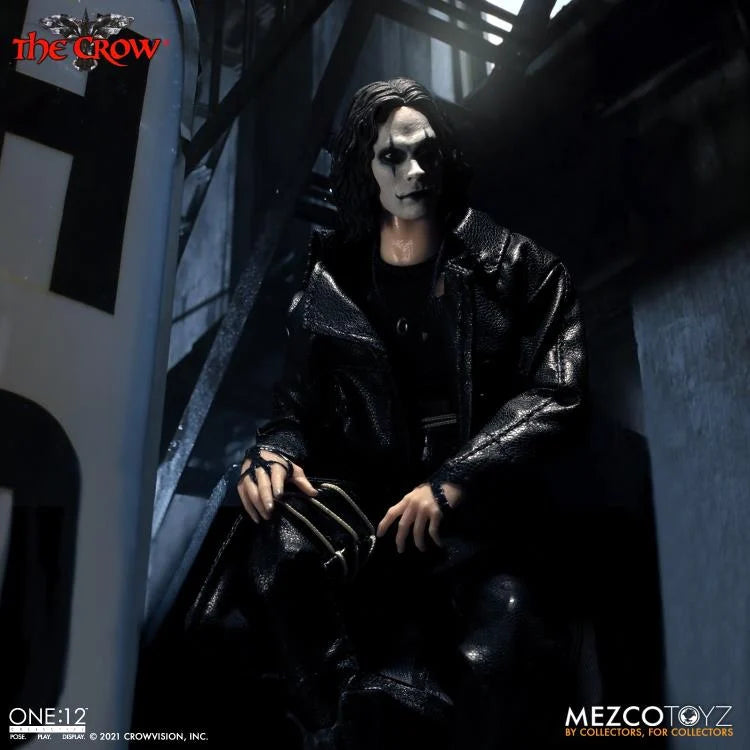 The Crow: One:12 Collective Eric Draven Action Figure - Highly Detailed Collectible for Movie Fans & Display