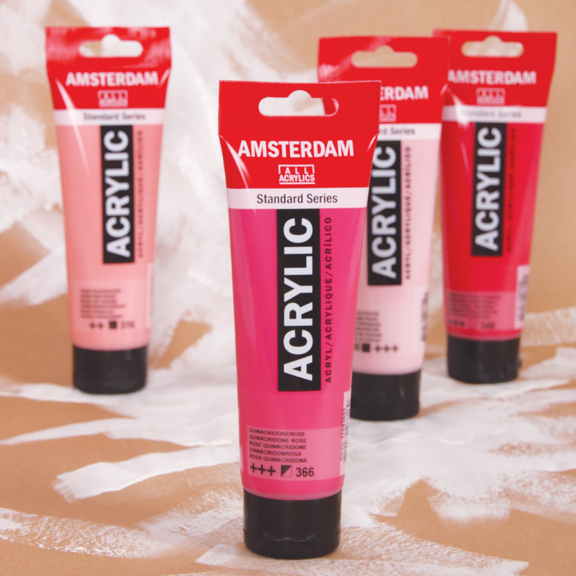 Premium Standard Series Acrylic Paint - Medium Viscosity Metallic Violet for Canvas, DIY Crafts & Home Decor | Professional Art Supplies for Artists & Hobbyists