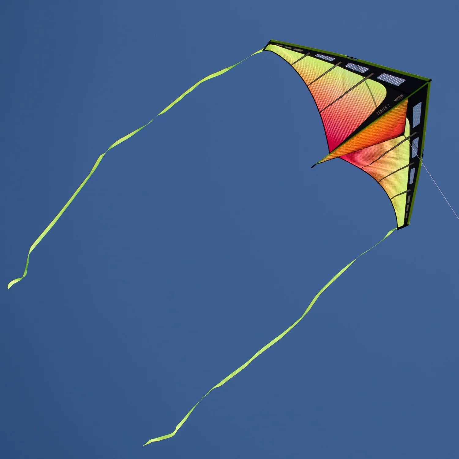 Prism Zenith 7 Stunt Kite - Professional Dual Line Kite with Infrared Design | Perfect for Beach Flying, Park Sports & Outdoor Family Fun