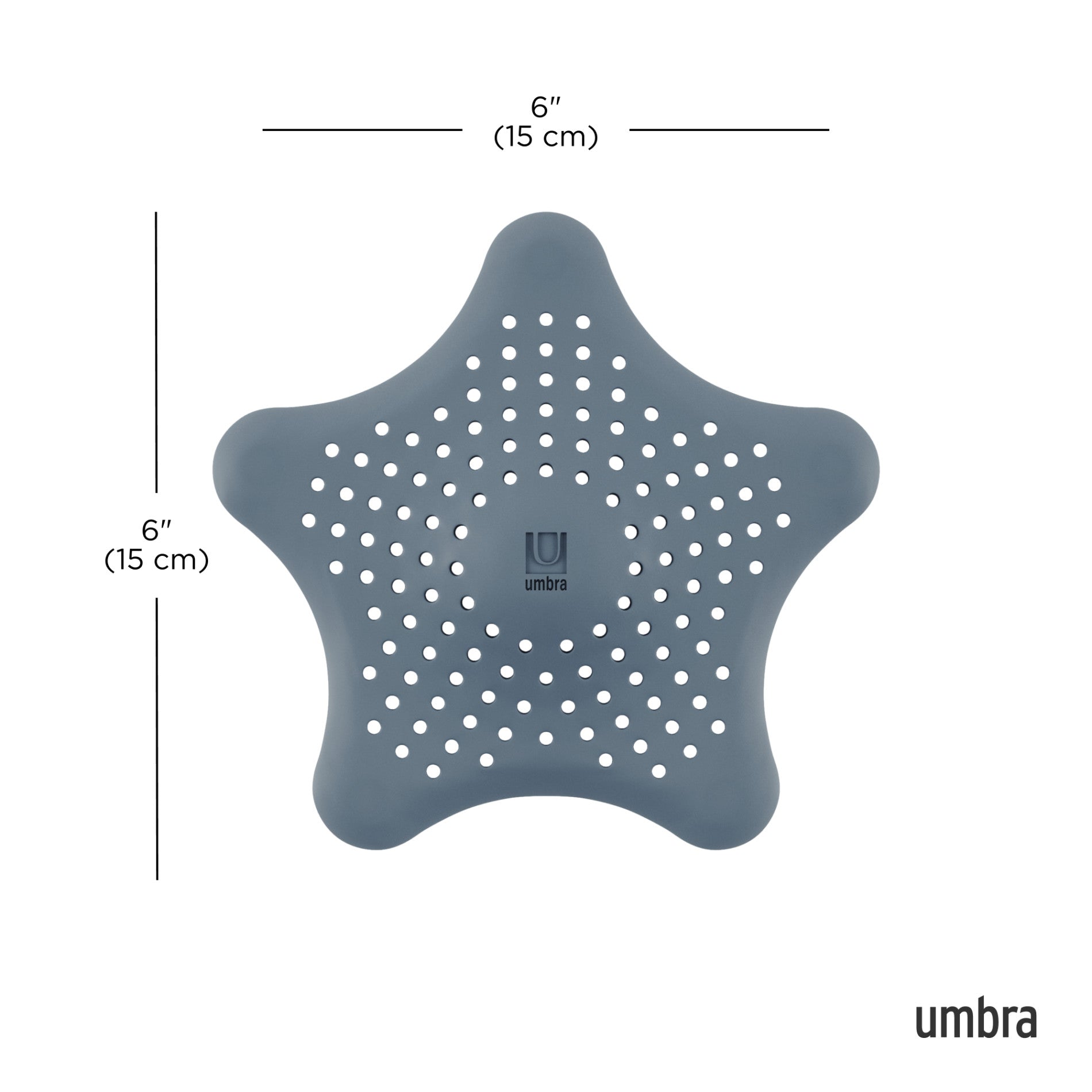 Starfish Hair Catcher for Shower Drain - Prevent Clogging with 5-Prong Design - Bathroom Sink & Tub Drain Cover - Ideal for Long Hair, Pet Hair, and Soap Scum (2 Pack)