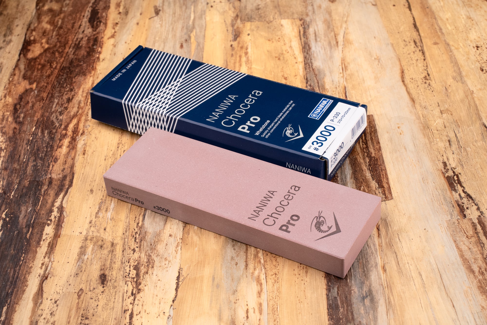Naniwa Chocera Pro 3000 Grit Sharpening Stone - Premium Whetstone for Knives, Tools & Woodworking - Perfect for Home Chefs & Professional Sharpeners