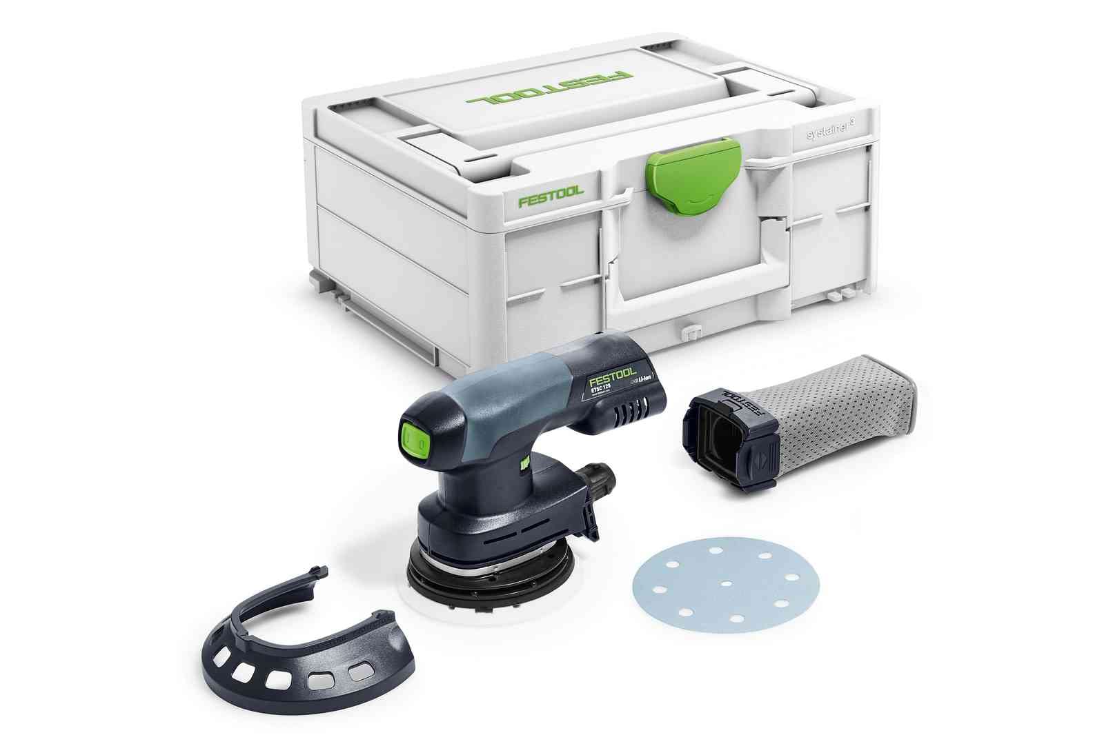 Festool 576822 5-Inch Cordless Random Orbit Sander ETSC 125-Basic - Professional Woodworking Tool for Sanding & Finishing | Perfect for DIY Projects, Furniture Refinishing & Smoothing Wood Surfaces