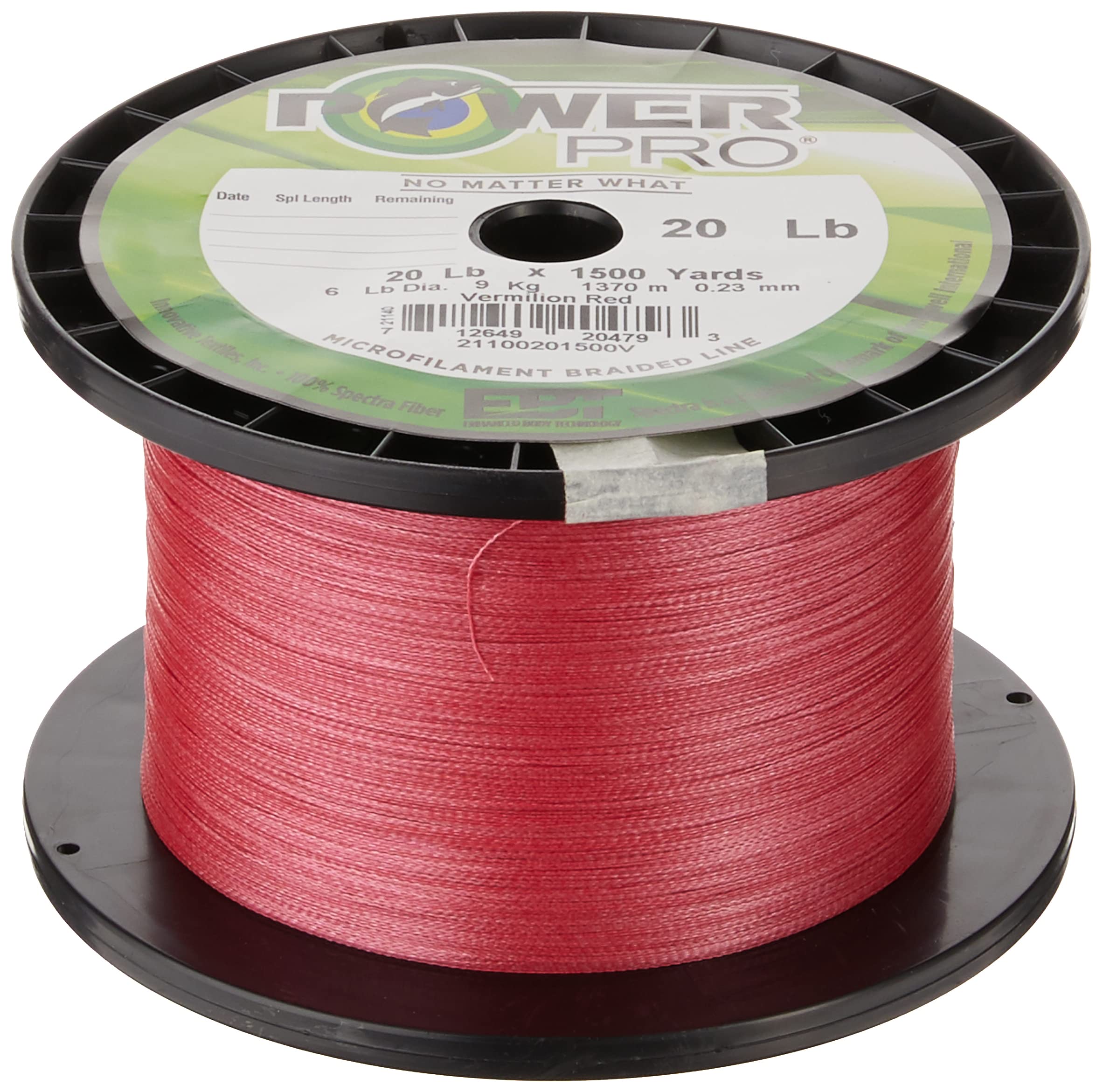Power Pro Spectra Fiber Braided Fishing Line - High Strength, Low Stretch, Smooth Casting - Perfect for Saltwater, Freshwater, and Tournament Fishing