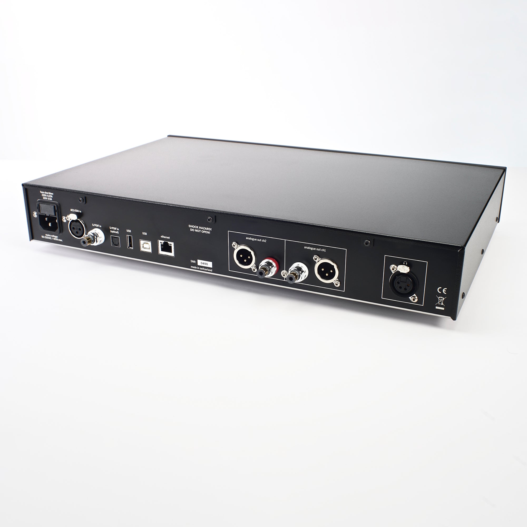 Weiss DAC502 High-End Digital to Analog Converter (DAC) for Audiophiles - Perfect for Home Audio Systems, Recording Studios & Hi-Fi Setups