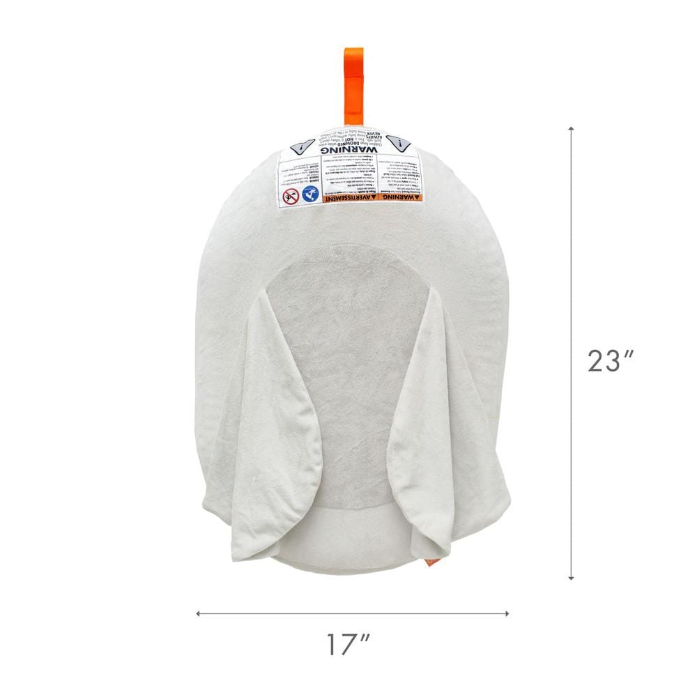 Boon Puff+ Inflatable Baby Bathtub with Wings - Portable Infant Bath Seat for Newborns to Toddlers - Perfect for Home, Travel & Outdoor Use