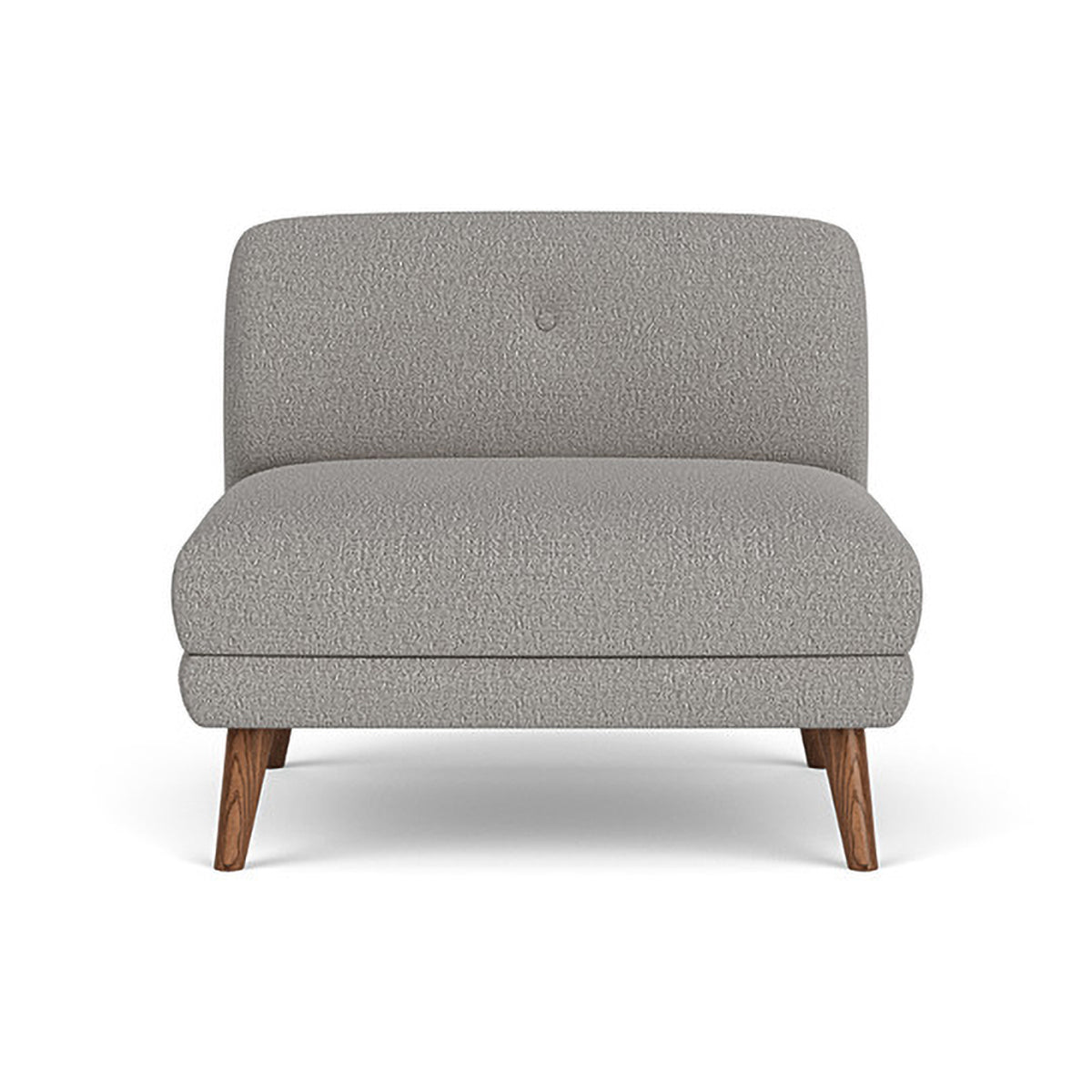 Alfred Boucle Modular Armless Sectional Sofa - Modern Comfort for Living Room, Lounge & Office Spaces