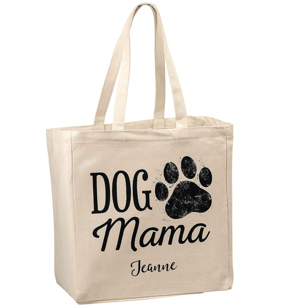369350 Cute Pet Tote Bag for Dogs & Cats - Durable Canvas Shopping Carrier for Pet Lovers - Perfect for Vet Visits, Grocery Trips & Beach Outings