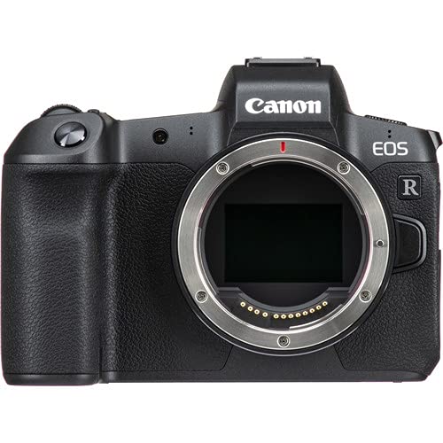 Canon EOS R Full Frame Mirrorless Digital Camera Body with 64GB Memory Card, Case, Corel Photo Software, Extra Battery & Accessories Kit - Perfect for Travel Photography, Vlogging & Professional Shooting (Renewed)