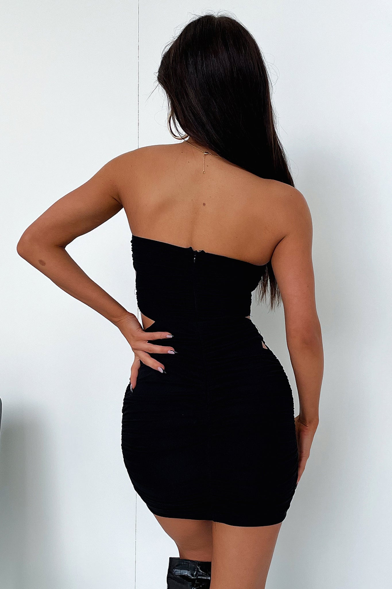 Mexican Black Dress for Women | Traditional Embroidered Maxi Dress | Perfect for Cinco de Mayo, Fiesta, and Cultural Celebrations