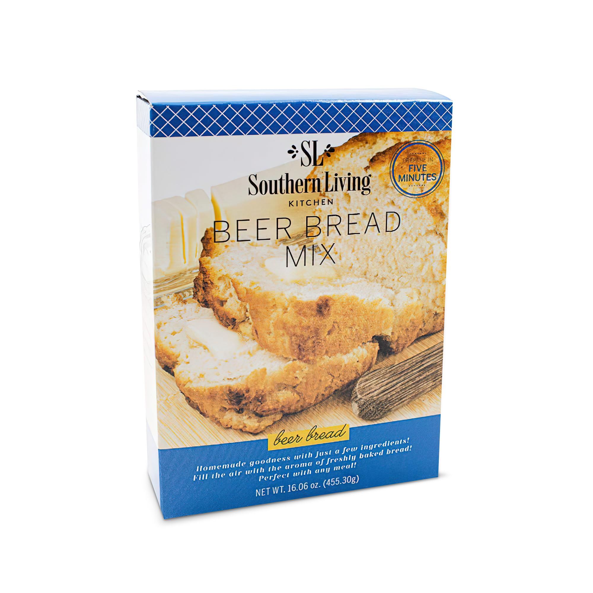 Southern Living Gourmet Beer Bread Mix - Easy-to-Bake Delight for Potlucks, Parties & Dessert | Quick Homemade Bread Recipe | Perfect for Family Gatherings & Holiday Meals (1 Mix)