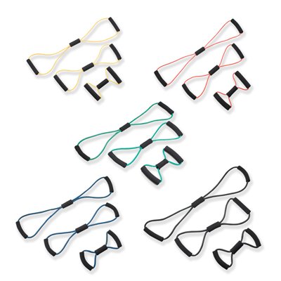 Cando Bowtie Tubing Exerciser Set - 14