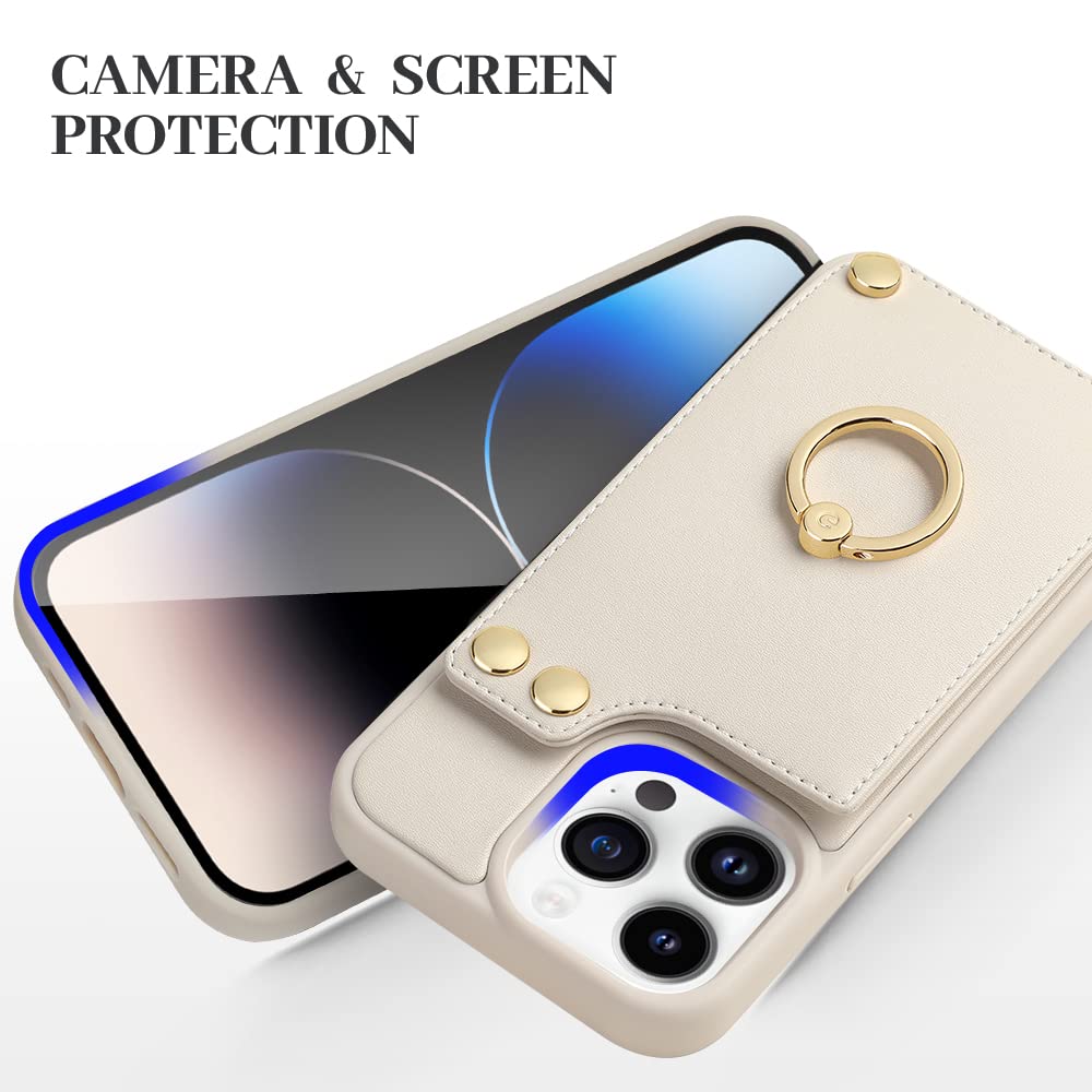 Premium Leather Wallet Case for iPhone 14 Pro Max (6.7