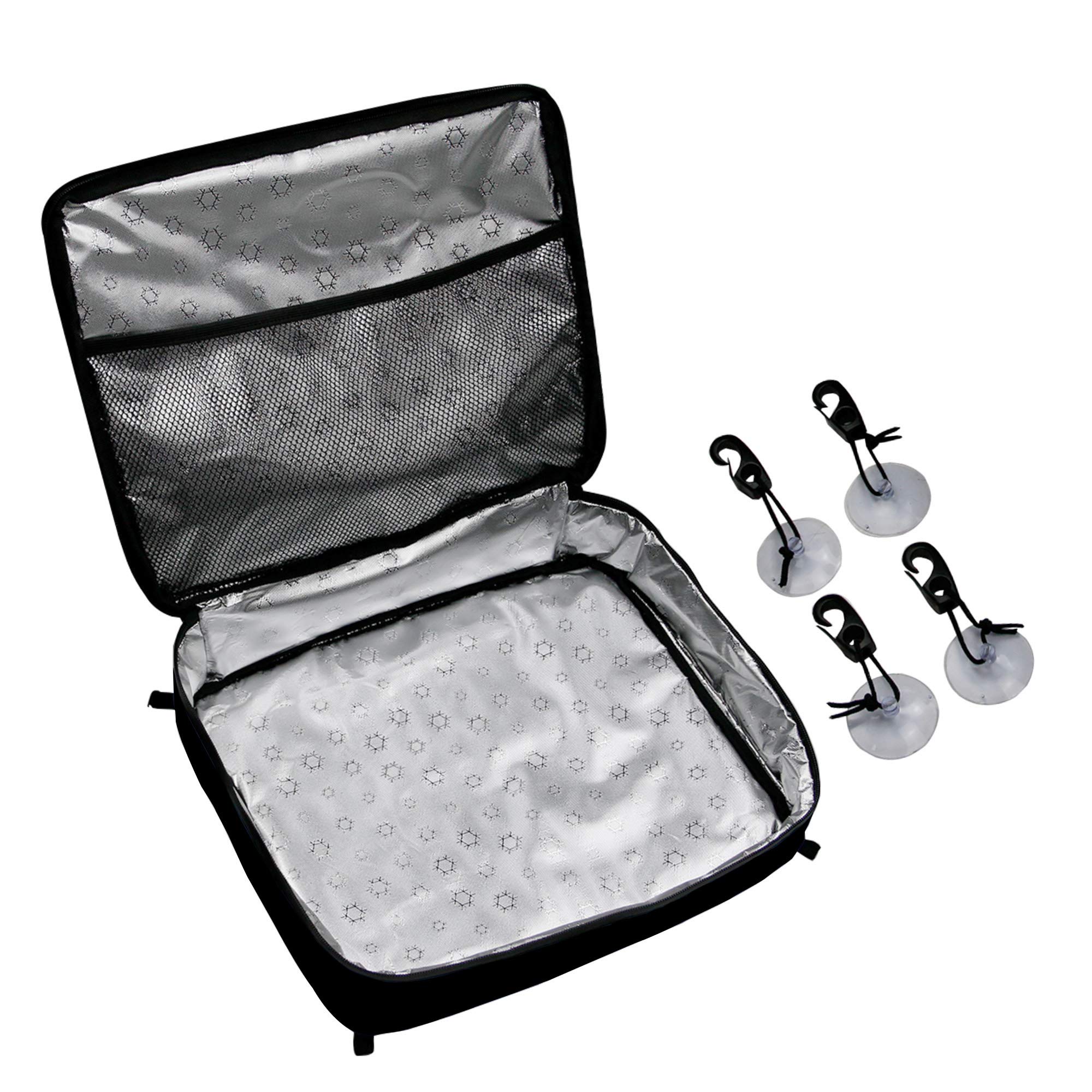 Premium Paddleboard Cooler Bag - 4 Suction Cup SUP Deck Storage with Thermal Insulation | Portable Ice Cooler for Surfing, Kayaking & Beach Outings